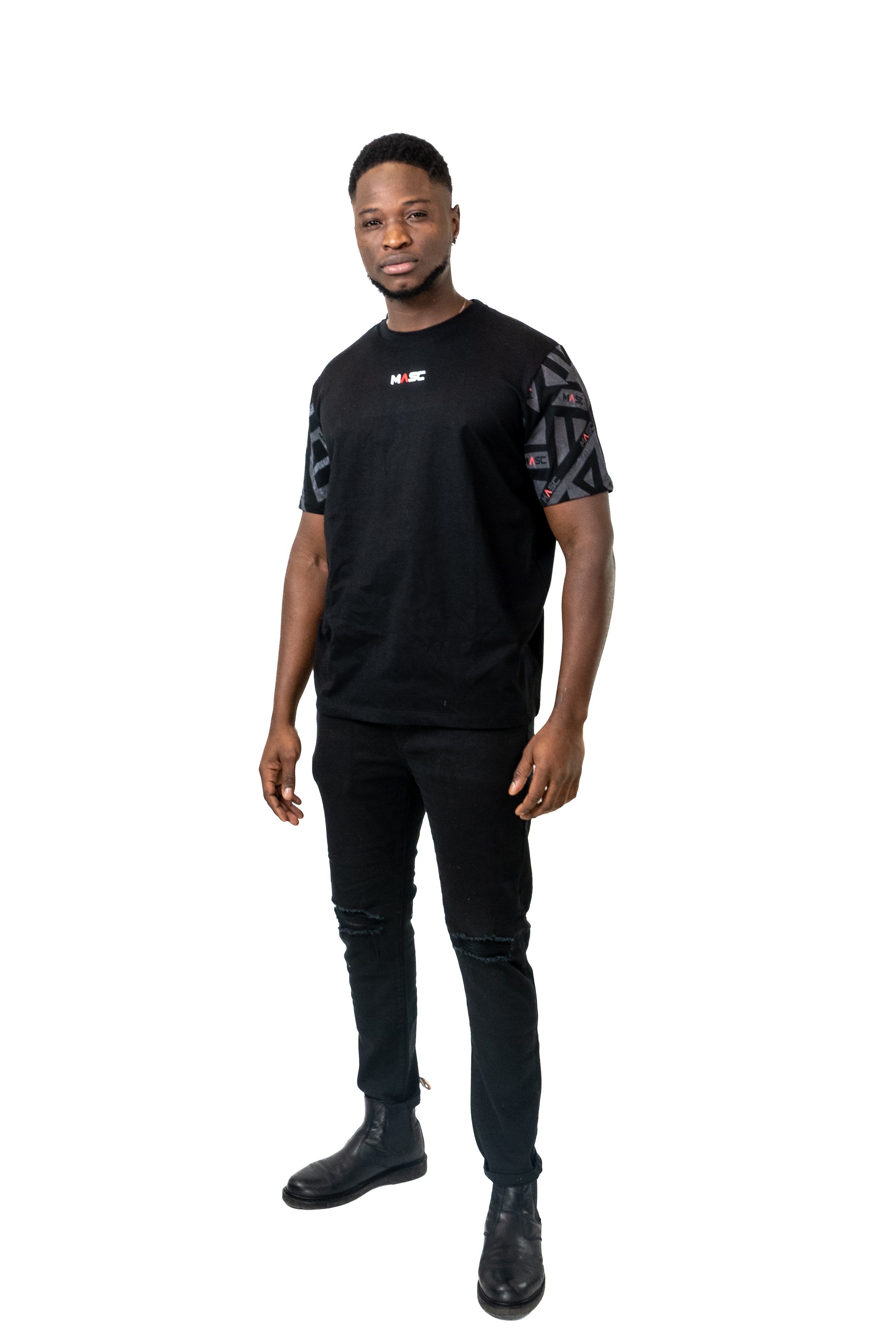 Designe Black Regular Tee